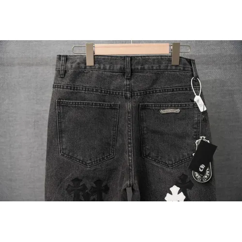 Replica Chrome Hearts Jeans For Men #1430786 $56.00 USD for Wholesale