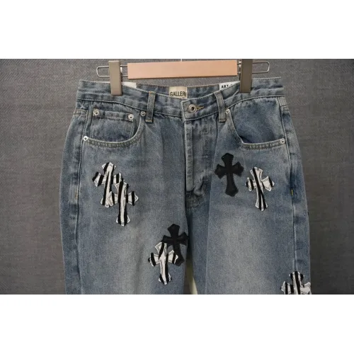 Replica Chrome Hearts Jeans For Men #1430795 $56.00 USD for Wholesale