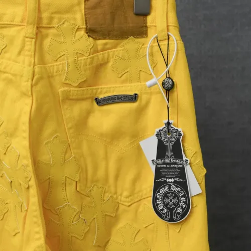 Replica Chrome Hearts Jeans For Men #1430797 $56.00 USD for Wholesale