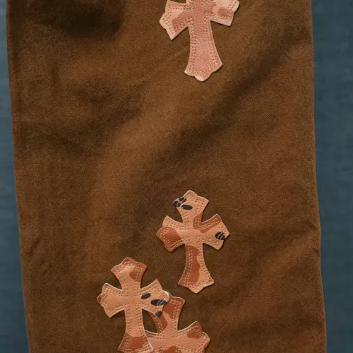 Replica Chrome Hearts Jeans For Men #1430808 $60.00 USD for Wholesale