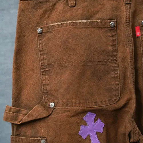 Replica Chrome Hearts Jeans For Men #1430811 $60.00 USD for Wholesale
