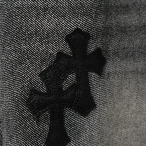Replica Chrome Hearts Jeans For Men #1430814 $52.00 USD for Wholesale
