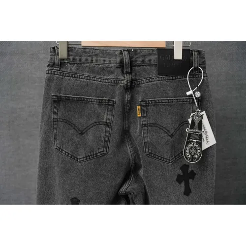 Replica Chrome Hearts Jeans For Men #1430814 $52.00 USD for Wholesale