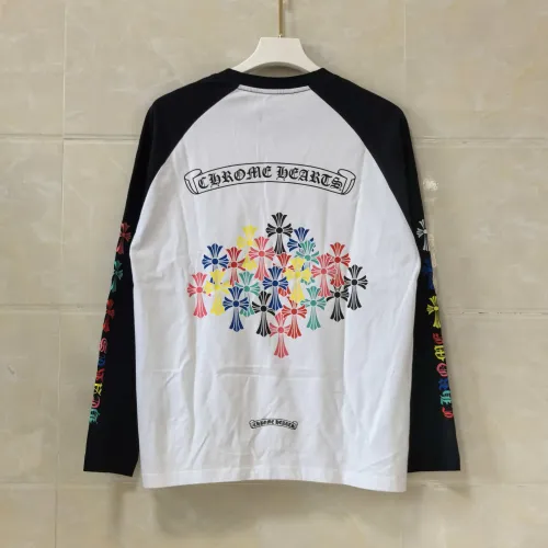 Wholesale Chrome Hearts T-Shirts Long Sleeved For Unisex #1430820 $38.00 USD, Wholesale Quality Replica Chrome Hearts T-Shirts