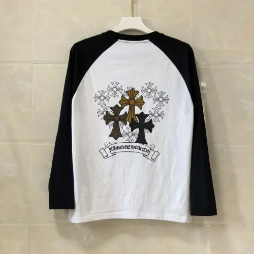 Wholesale Chrome Hearts T-Shirts Long Sleeved For Unisex #1430821 $38.00 USD, Wholesale Quality Replica Chrome Hearts T-Shirts