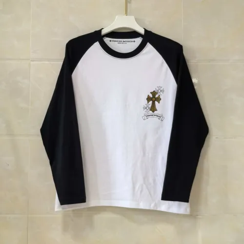 Replica Chrome Hearts T-Shirts Long Sleeved For Unisex #1430821 $38.00 USD for Wholesale