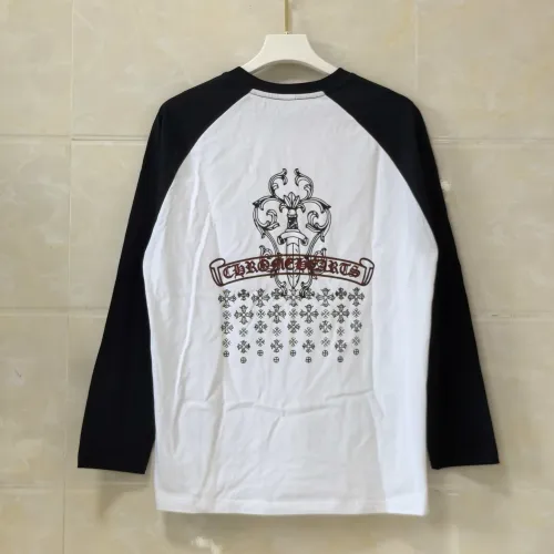 Wholesale Chrome Hearts T-Shirts Long Sleeved For Unisex #1430822 $38.00 USD, Wholesale Quality Replica Chrome Hearts T-Shirts
