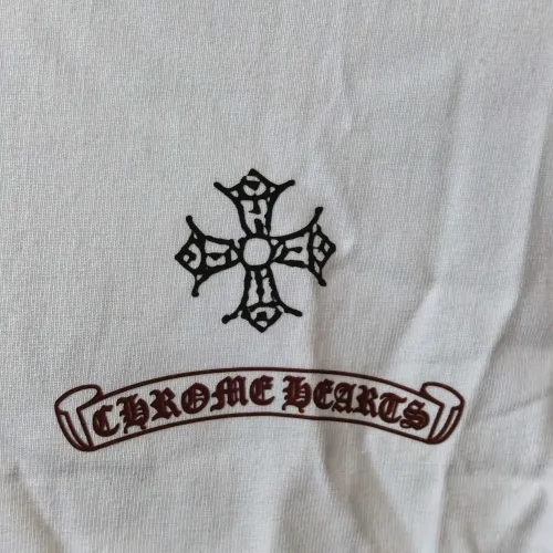 Replica Chrome Hearts T-Shirts Long Sleeved For Unisex #1430822 $38.00 USD for Wholesale