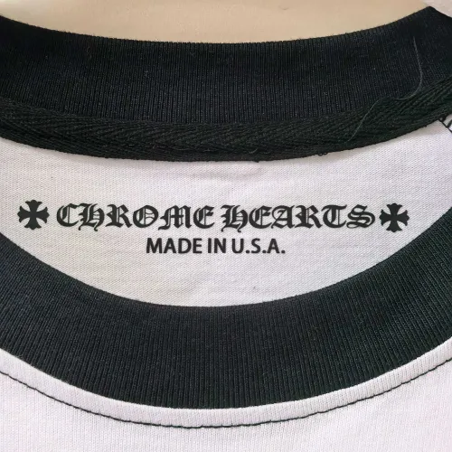 Replica Chrome Hearts T-Shirts Long Sleeved For Unisex #1430825 $38.00 USD for Wholesale