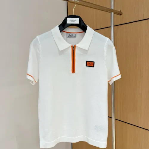 Wholesale Hermes T-Shirts Short Sleeved For Men #1430840 $56.00 USD, Wholesale Quality Replica Hermes T-Shirts