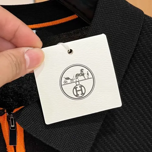 Replica Hermes T-Shirts Short Sleeved For Men #1430842 $56.00 USD for Wholesale