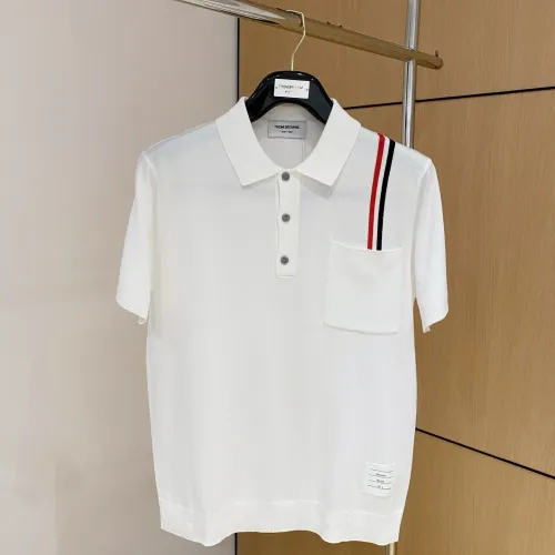 Wholesale Thom Browne TB T-Shirts Short Sleeved For Men #1430848 $56.00 USD, Wholesale Quality Replica Thom Browne TB T-Shirts