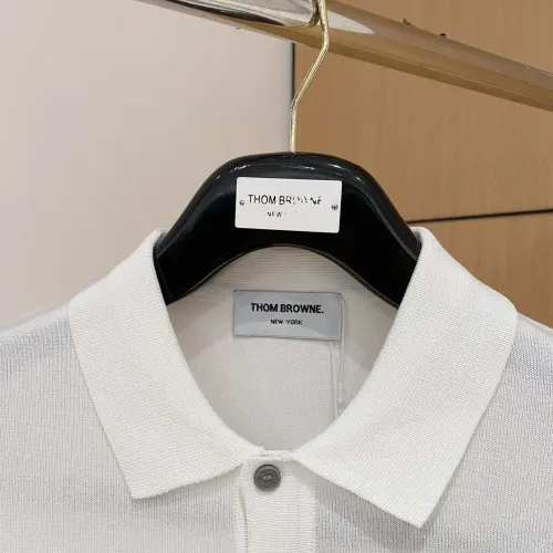 Replica Thom Browne TB T-Shirts Short Sleeved For Men #1430848 $56.00 USD for Wholesale