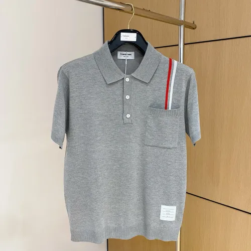 Wholesale Thom Browne TB T-Shirts Short Sleeved For Men #1430849 $56.00 USD, Wholesale Quality Replica Thom Browne TB T-Shirts