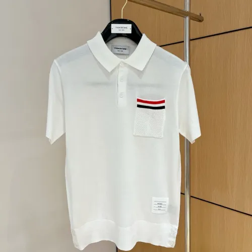 Wholesale Thom Browne TB T-Shirts Short Sleeved For Men #1430855 $56.00 USD, Wholesale Quality Replica Thom Browne TB T-Shirts