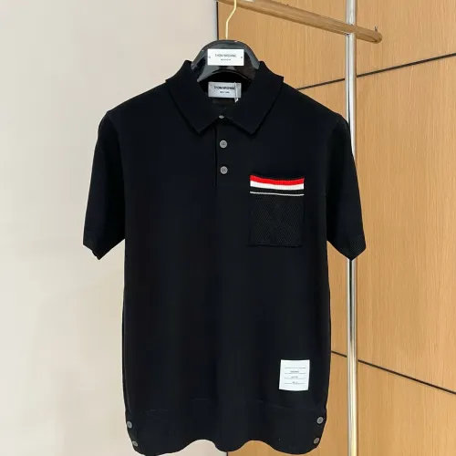 Wholesale Thom Browne TB T-Shirts Short Sleeved For Men #1430856 $56.00 USD, Wholesale Quality Replica Thom Browne TB T-Shirts