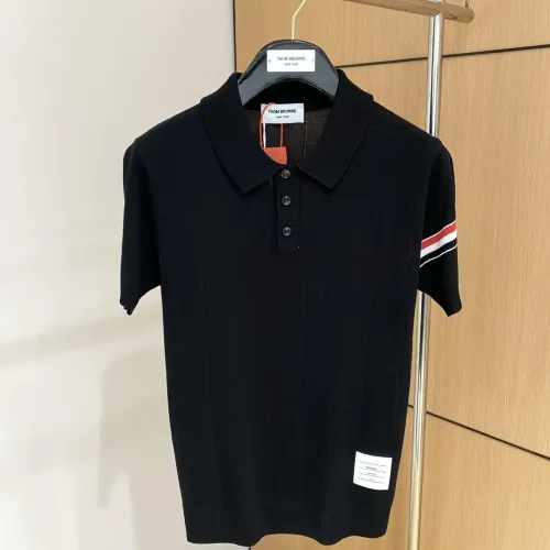 Wholesale Thom Browne TB T-Shirts Short Sleeved For Men #1430858 $56.00 USD, Wholesale Quality Replica Thom Browne TB T-Shirts