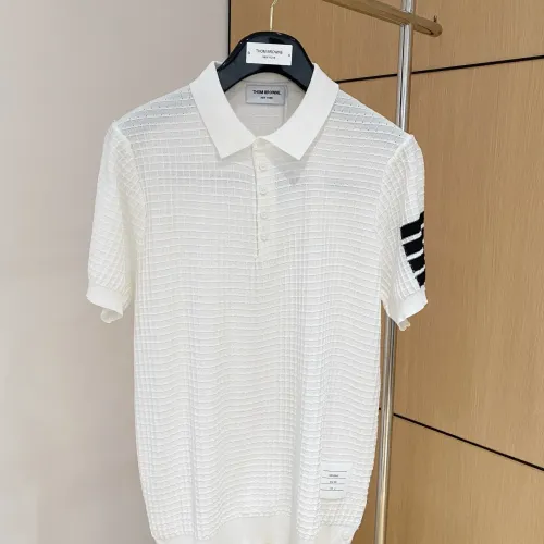 Wholesale Thom Browne TB T-Shirts Short Sleeved For Men #1430859 $56.00 USD, Wholesale Quality Replica Thom Browne TB T-Shirts