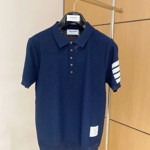 Wholesale Thom Browne TB T-Shirts Short Sleeved For Men #1430861 $56.00 USD, Wholesale Quality Replica Thom Browne TB T-Shirts