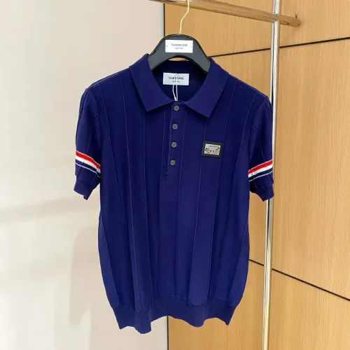 Wholesale Thom Browne TB T-Shirts Short Sleeved For Men #1430870 $56.00 USD, Wholesale Quality Replica Thom Browne TB T-Shirts