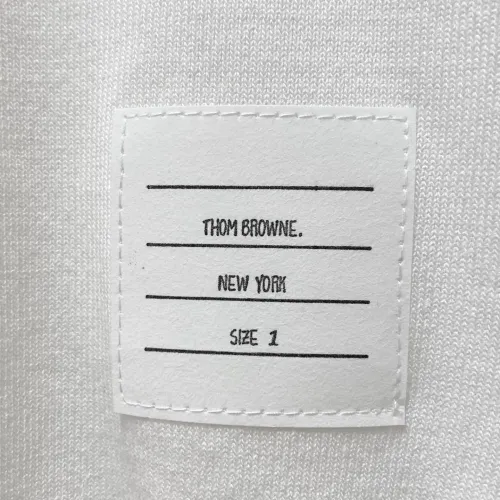 Replica Thom Browne TB T-Shirts Short Sleeved For Men #1430874 $52.00 USD for Wholesale