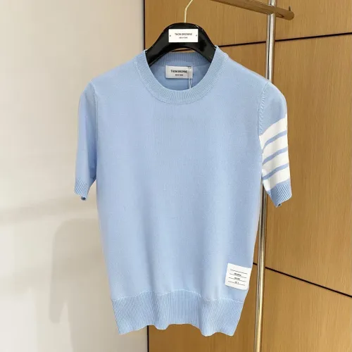 Wholesale Thom Browne TB T-Shirts Short Sleeved For Men #1430875 $52.00 USD, Wholesale Quality Replica Thom Browne TB T-Shirts