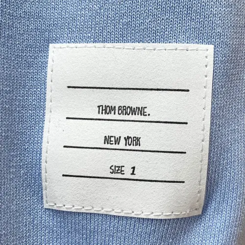 Replica Thom Browne TB T-Shirts Short Sleeved For Men #1430875 $52.00 USD for Wholesale