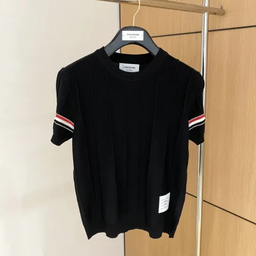 Wholesale Thom Browne TB T-Shirts Short Sleeved For Men #1430889 $52.00 USD, Wholesale Quality Replica Thom Browne TB T-Shirts