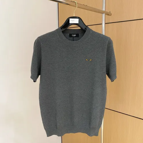 Wholesale Fendi T-Shirts Short Sleeved For Men #1430907 $52.00 USD, Wholesale Quality Replica Fendi T-Shirts