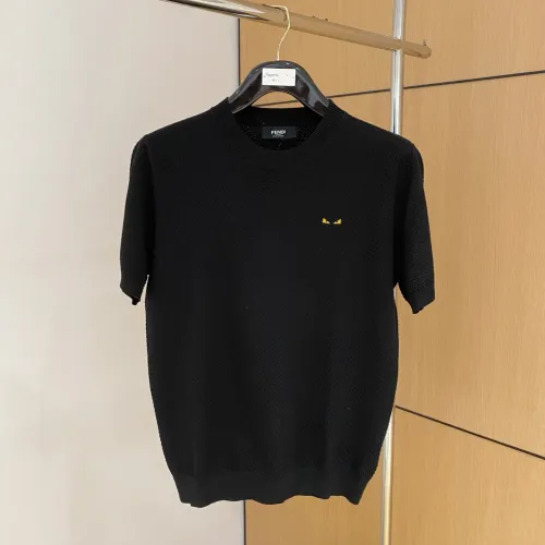 Wholesale Fendi T-Shirts Short Sleeved For Men #1430908 $52.00 USD, Wholesale Quality Replica Fendi T-Shirts