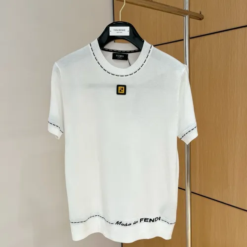 Wholesale Fendi T-Shirts Short Sleeved For Men #1430909 $52.00 USD, Wholesale Quality Replica Fendi T-Shirts