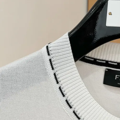 Replica Fendi T-Shirts Short Sleeved For Men #1430909 $52.00 USD for Wholesale
