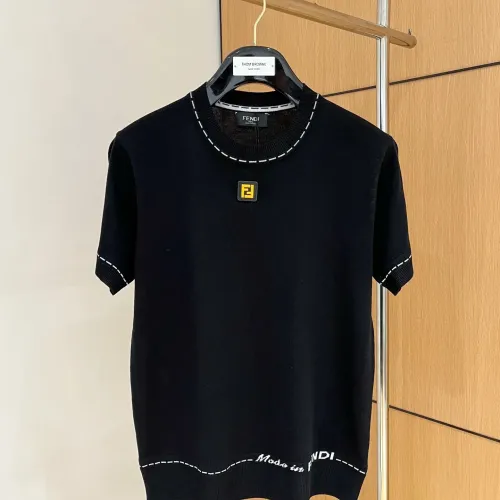 Wholesale Fendi T-Shirts Short Sleeved For Men #1430911 $52.00 USD, Wholesale Quality Replica Fendi T-Shirts