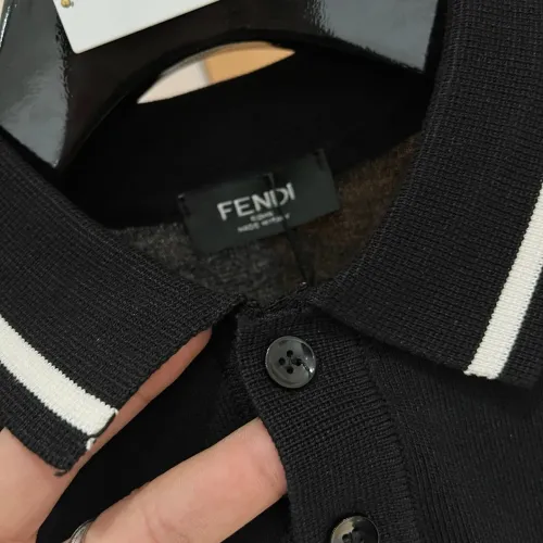 Replica Fendi T-Shirts Short Sleeved For Men #1430913 $56.00 USD for Wholesale