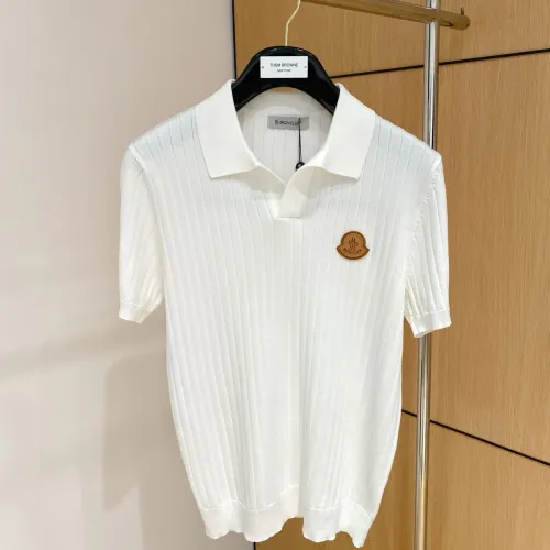 Wholesale Moncler T-Shirts Short Sleeved For Men #1430929 $56.00 USD, Wholesale Quality Replica Moncler T-Shirts