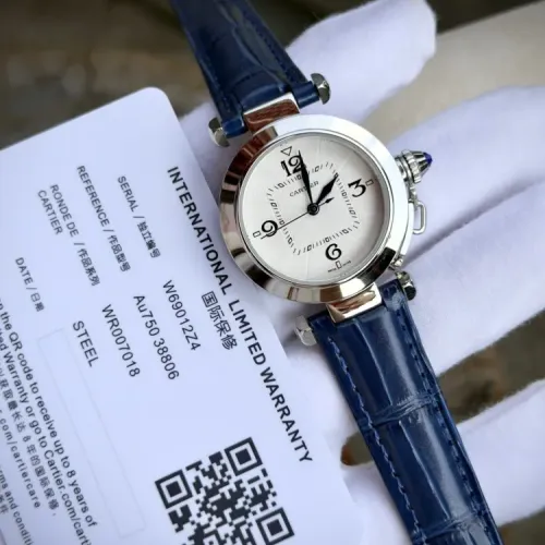 Wholesale Cartier AAA Quality Watches For Women #1430935 $118.00 USD, Wholesale Quality Replica Cartier AAA Quality Watches