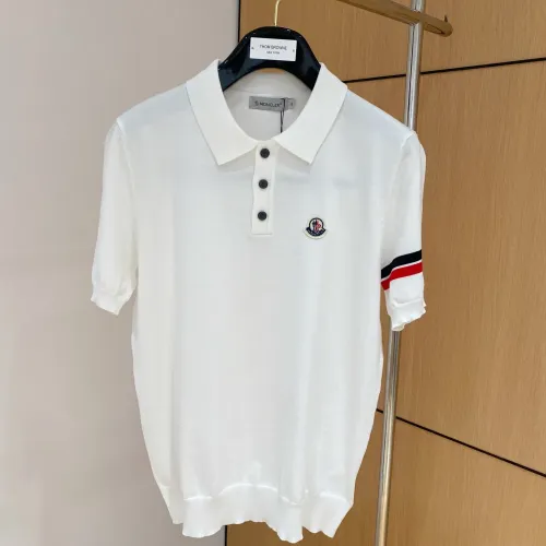 Wholesale Moncler T-Shirts Short Sleeved For Men #1430936 $56.00 USD, Wholesale Quality Replica Moncler T-Shirts