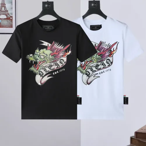 Replica Philipp Plein PP T-Shirts Short Sleeved For Men #1431036 $27.00 USD for Wholesale