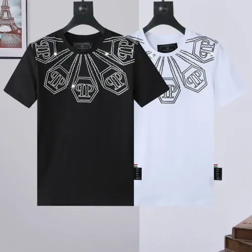 Replica Philipp Plein PP T-Shirts Short Sleeved For Men #1431038 $27.00 USD for Wholesale
