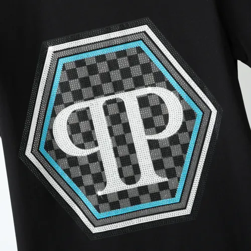 Replica Philipp Plein PP T-Shirts Short Sleeved For Men #1431052 $27.00 USD for Wholesale