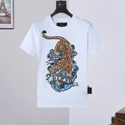 Wholesale Philipp Plein PP T-Shirts Short Sleeved For Men #1431053 $27.00 USD, Wholesale Quality Replica Philipp Plein PP T-Shirts