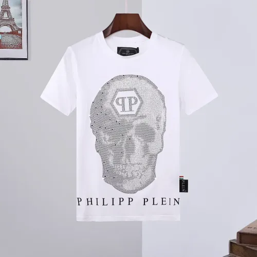 Wholesale Philipp Plein PP T-Shirts Short Sleeved For Men #1431057 $27.00 USD, Wholesale Quality Replica Philipp Plein PP T-Shirts