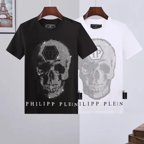 Replica Philipp Plein PP T-Shirts Short Sleeved For Men #1431057 $27.00 USD for Wholesale