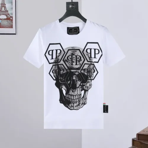 Wholesale Philipp Plein PP T-Shirts Short Sleeved For Men #1431064 $27.00 USD, Wholesale Quality Replica Philipp Plein PP T-Shirts
