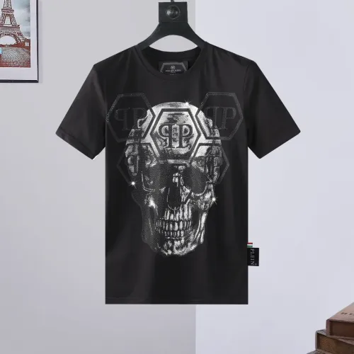 Wholesale Philipp Plein PP T-Shirts Short Sleeved For Men #1431065 $27.00 USD, Wholesale Quality Replica Philipp Plein PP T-Shirts