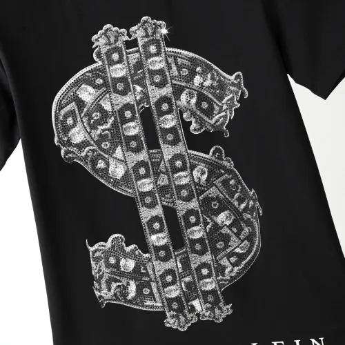 Replica Philipp Plein PP T-Shirts Short Sleeved For Men #1431067 $27.00 USD for Wholesale
