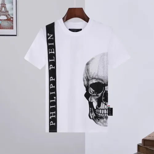 Wholesale Philipp Plein PP T-Shirts Short Sleeved For Men #1431068 $27.00 USD, Wholesale Quality Replica Philipp Plein PP T-Shirts