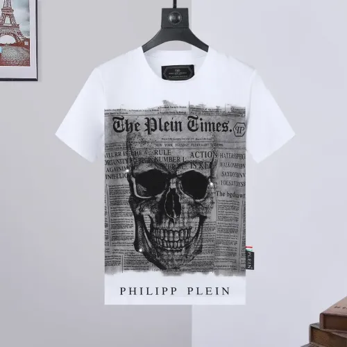 Wholesale Philipp Plein PP T-Shirts Short Sleeved For Men #1431072 $27.00 USD, Wholesale Quality Replica Philipp Plein PP T-Shirts
