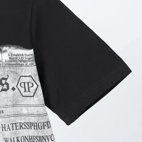 Replica Philipp Plein PP T-Shirts Short Sleeved For Men #1431073 $27.00 USD for Wholesale