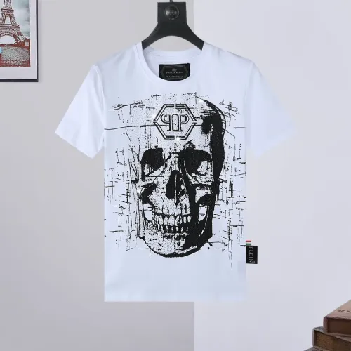 Wholesale Philipp Plein PP T-Shirts Short Sleeved For Men #1431074 $27.00 USD, Wholesale Quality Replica Philipp Plein PP T-Shirts